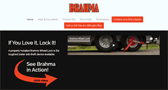 Desktop Screenshot of brahmalock.com